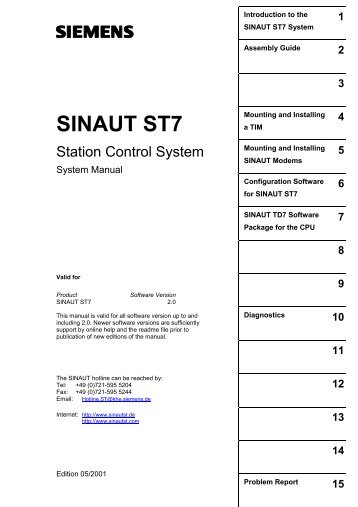 SINAUT ST7