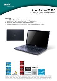 Acer Aspire 7750G