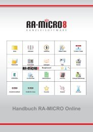 RA-MICRO Handbuch RA-MICRO Online, Stand 05.02.2014