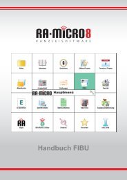 Handbuch FIBU - RA-Micro