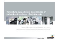 Martin Palmer, Hettich Holding GmbH & Co. oHG - Arbeitskreis ...