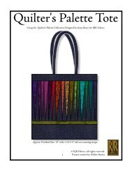 Quilter's Palette Tote - Jinny Beyer Studio