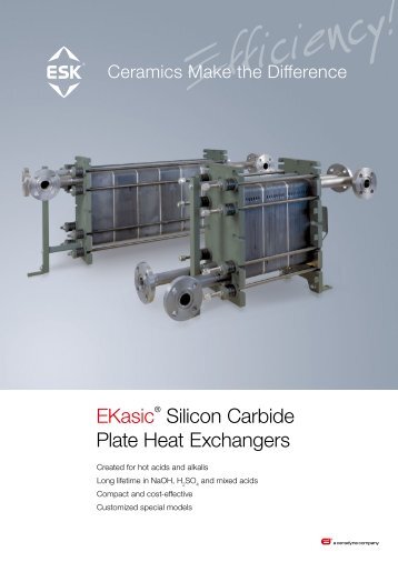 Ekasic® Silicon Carbide Plate Heat Exchangers - ESK- Advanced ...