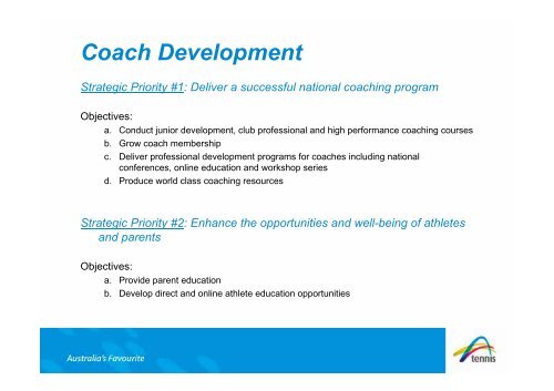 Craig Tiley - player and coach development (PDF, 414 Kb)