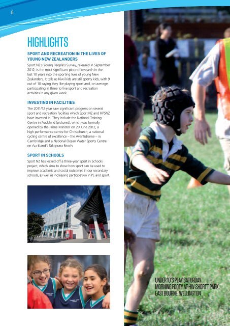 SPORT NZ ANNUAL REPORT - Sport New Zealand