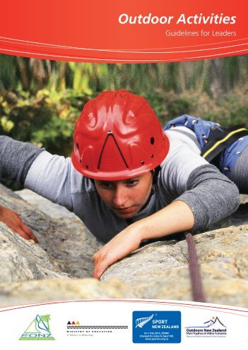 Outdoor Activity - Guidelines for Leaders - Sport New Zealand