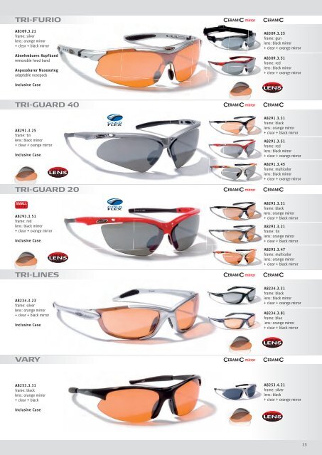 SUMMERSPORTS 2008 EYEWEAR - Alpina