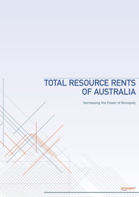 TOTAL RESOURCE RENTS OF AUSTRALIA