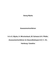 Georg Wydra Assessmentverfahren In In G. Wydra, H. Winchenbach ...