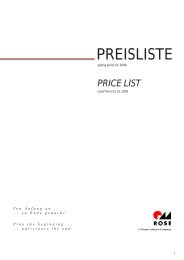 PREISLISTE - ROSE Systemtechnik IndustriegehÃ¤use, Ex-GehÃ¤use ...