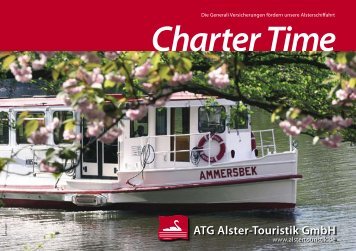 Charter-BroschÃ¼re als Download - Alster-Touristik GmbH Hamburg