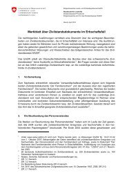 Merkblatt Ã¼ber Zivilstandsdokumente im Erbschaftsfall - Gemeinde ...