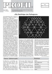 Â«Die Nachfolger des PythagorasÂ» - Reformierte Kirche Langenthal