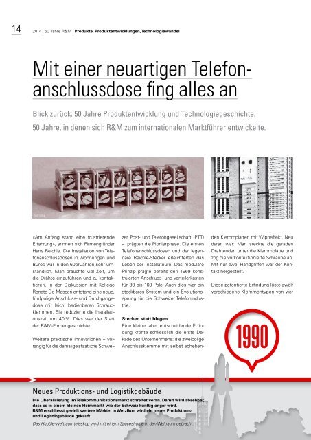 50 Jahre R&M