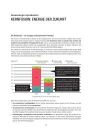 Kernfusion: energie Der ZuKunft - Netzwerk FUTURE