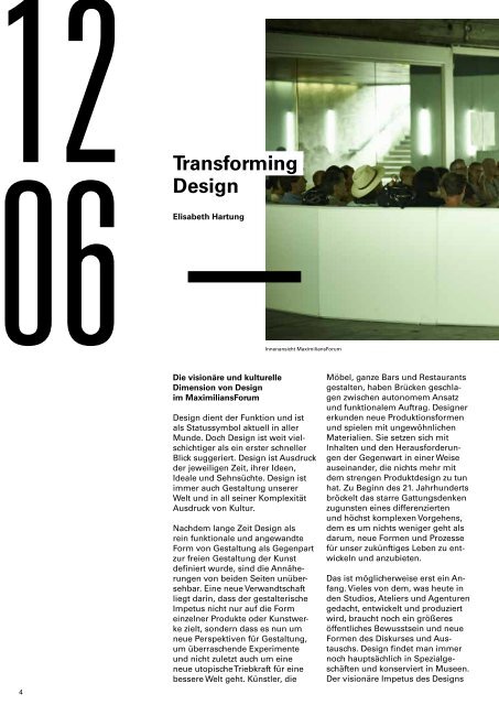 Transforming Design