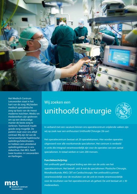 unithoofd chirurgie - NVLO