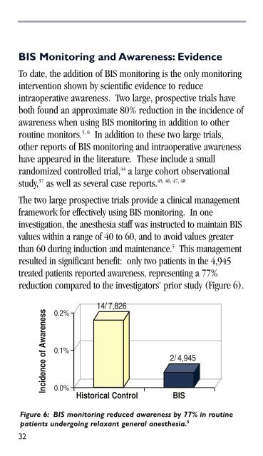 BIS guide for clinicians