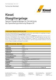 Kiesel Glasgittergelege