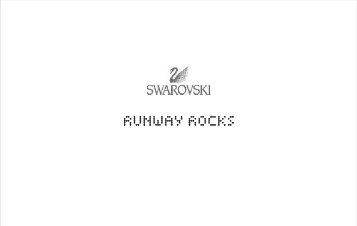 RUNWAY ROCKS Is An Internationally Acclaimed - Swarovski
