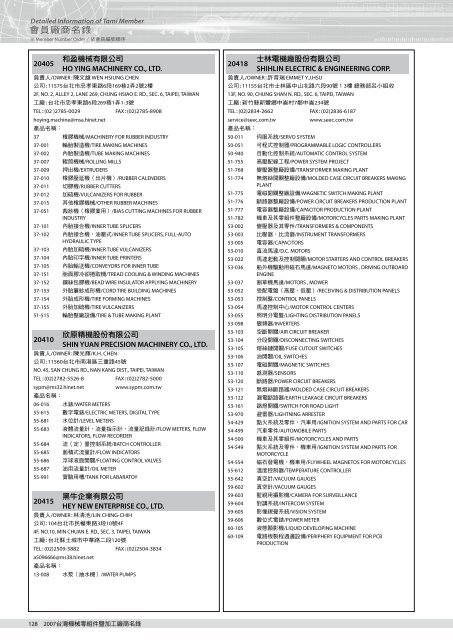 Suppliers Index