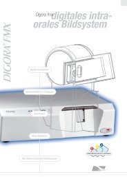 digitales intra- orales Bildsystem Digora fmx - Soredex