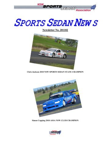 PORTS EDAN EWS - NSW Sports Sedans