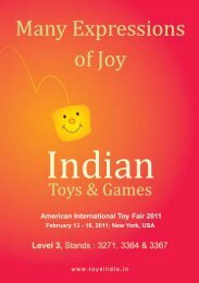 America Toy Fair catalogue.pmd - Sports Goods Export Promotion ...