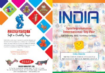 The Indian Toy Industry - Sports Goods Export Promotion Council