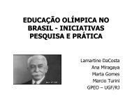EducaÃ§Ã£o OlÃ­mpica no Brasil - Sports In Brazil
