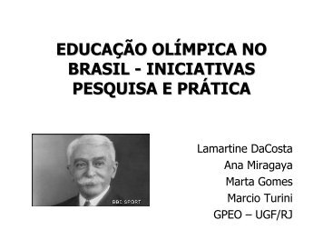 EducaÃ§Ã£o OlÃ­mpica no Brasil - Sports In Brazil