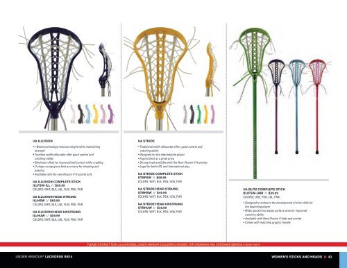 LACROSSE - Sports Equipment