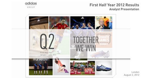 Presentation (PDF 2.1 MB) - adidas Group