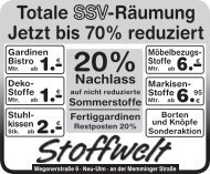 SSV in der Stoffwelt