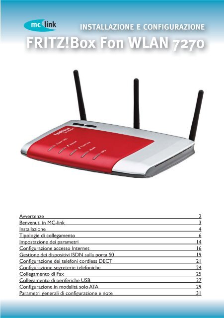 Fritz!box Fon WLAN 7270 - Mc-link