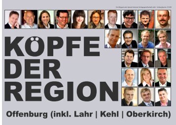 Köpfe der Region - Ausgabe OG1