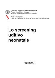 Lo screening uditivo neonatale - Il sito di Audiologia dell'UniversitÃ  ...