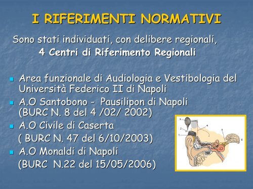 Le Linee guida dei programmi riabilitativi dei bambini ipoacusici