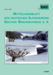 Schuh- und Schlüsseldienst - Deutscher Alpenverein Sektion ...
