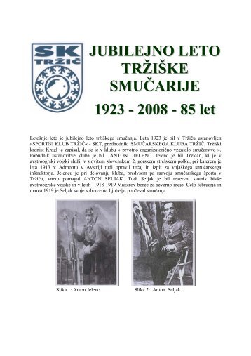 tukaj. - Smučarska zveza Slovenije