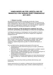 Handlingsplan for likestilling og mangfold (pdf) - Norges ...