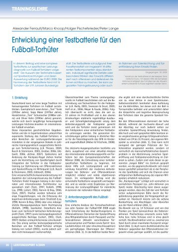 Download - Sports Science - Ruhr-UniversitÃ¤t Bochum