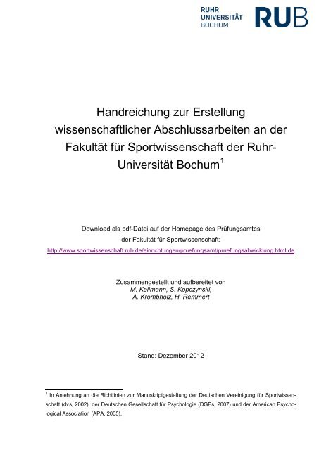 Handreichung zur Erstellung wissenschaftlicher Abschlussarbeiten ...