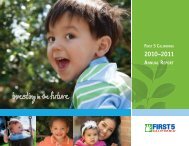 First 5 California 2010-2011 Annual Report