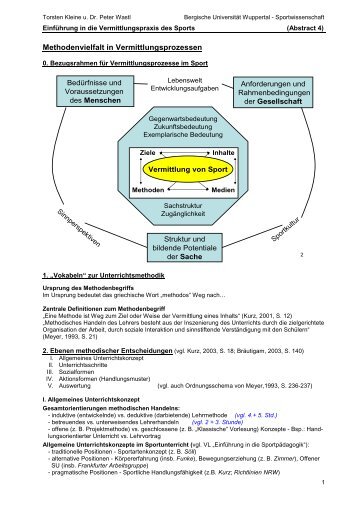 Abstract 04.pdf - Fachbereich Sportwissenschaft der UniversitÃ¤t ...