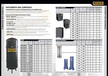 catalogo Trattamento aria nu air - Dgscompressori.net