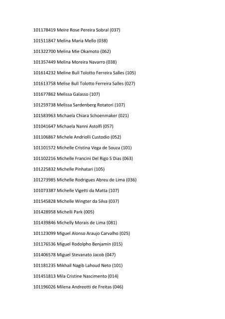 Lista de convocados (consulta por nome) - Elite PrÃ©-Vestibular ...