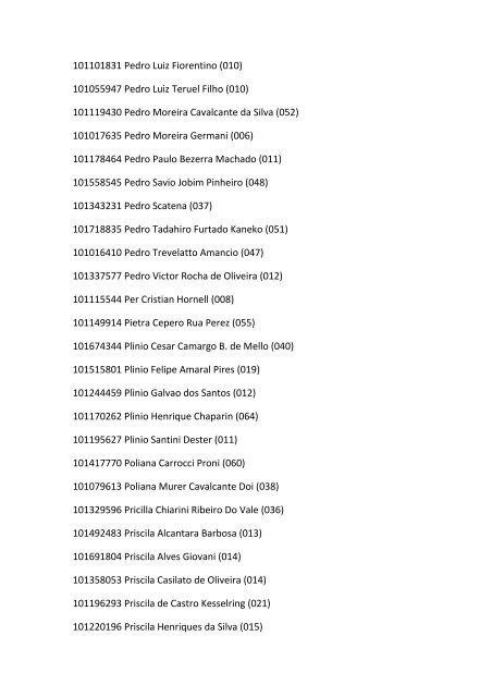 Lista de convocados (consulta por nome) - Elite PrÃ©-Vestibular ...