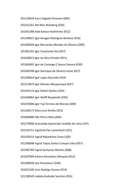 Lista de convocados (consulta por nome) - Elite PrÃ©-Vestibular ...