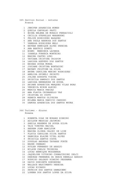 Lista de Espera - Elite PrÃ©-Vestibular-Campinas